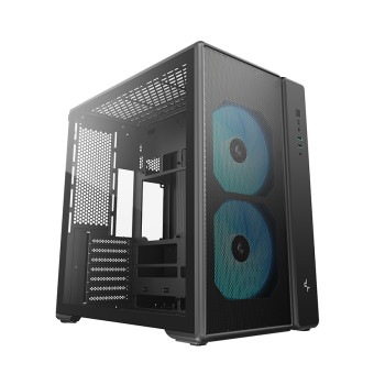 Deepcool Case | CG590 MESH 2F | Mid Tower | Melna
