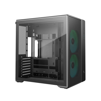 Deepcool Case | CG590 MESH 2F | Mid Tower | Melna