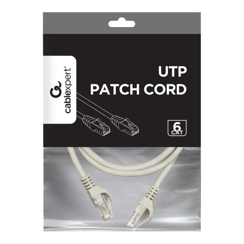 UTP Cat6 | PVC AWG 26 | Pelēks
