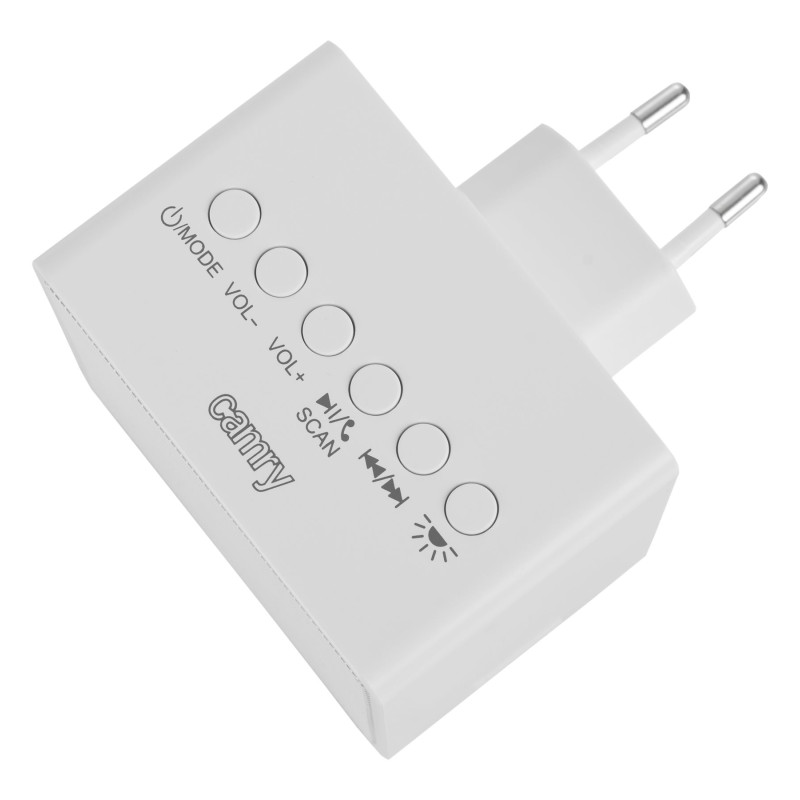 Camry | Compact bluetooth radio | CR 1165 | White