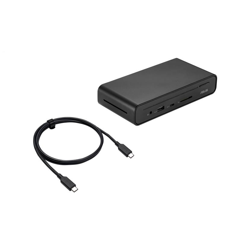Asus Triple Display USB-C Dock Duo DC301 Duo | 90XB0A5N-BDS010 | Ethernet LAN (RJ-45) ports 1 | DisplayPorts quantity 2 | HDMI ports quantity 1