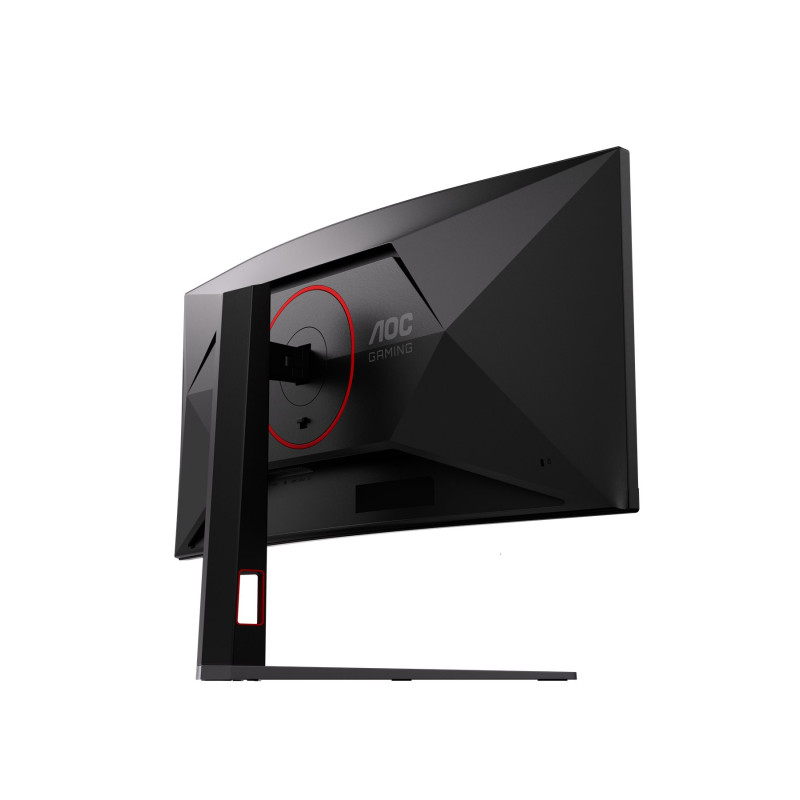 AOC CU34G4CA | 34 " | Fast VA | WQHD | 21:9 | 180 Hz | 1 ms | 3440 x 1440 pixels | 450 cd/m² | HDMI ports quantity 2 | Black