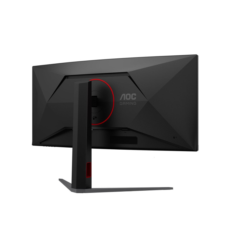 AOC CU34G4CA | 34 " | Fast VA | WQHD | 21:9 | 180 Hz | 1 ms | 3440 x 1440 pixels | 450 cd/m² | HDMI ports quantity 2 | Black
