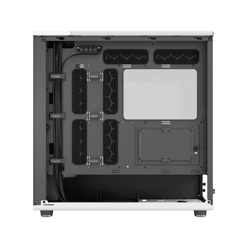 Fractal Design korpuss | North XL | Chalk White TG Clear | ATX