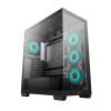 Deepcool CG580 4F | Melns | Mid Tower | ATX PS2