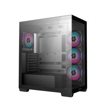 Deepcool CG580 4F | Melns | Mid Tower | ATX PS2