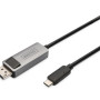 Digitus | Divvirzienu adaptera kabelis | DB-300334-020-S | USB-C uz DP USB-C | Display Port