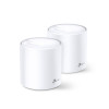 TP-LINK | AX3000 Visas mājas Mesh Wi-Fi 6 sistēma | Deco X60 (2-paka) | 802.11ax | 2402+574 Mbit/s | 10/100/1000 Mbit/s | Ethernet LAN (RJ-45) porti 2 | Mesh atbalsts Jā | MU-MIMO Jā | Antenas tips 4x iebūvētas uz Deco vienības