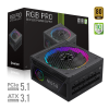 Gamemax barošanas bloks | RGB PRO 850G | 850 W | Gold | Pilnībā modulārs