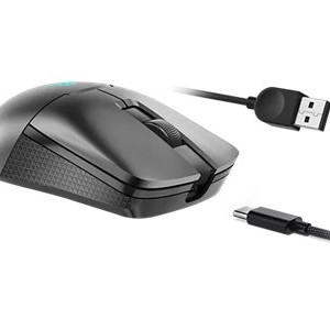 Lenovo | Bezvadu spēļu pele | Legion M600s Qi | Spēļu pele | 2.4GHz, Bluetooth, USB vads | Storm Grey