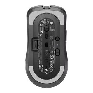 Lenovo | Bezvadu spēļu pele | Legion M600s Qi | Spēļu pele | 2.4GHz, Bluetooth, USB vads | Storm Grey