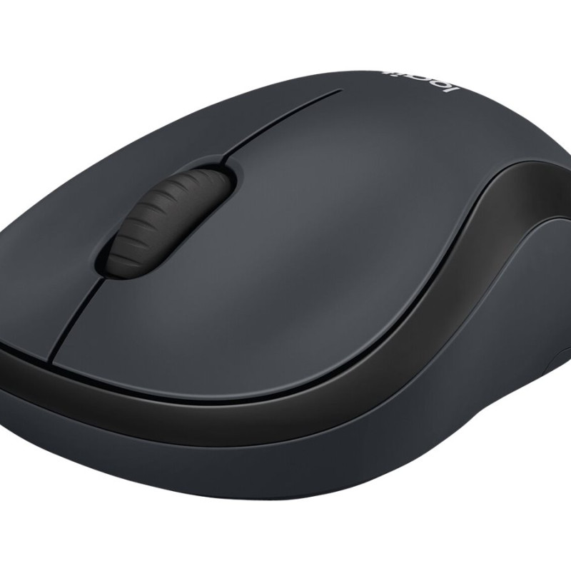 Logitech | Mouse | M220 SILENT | Wireless | USB | Charcoal