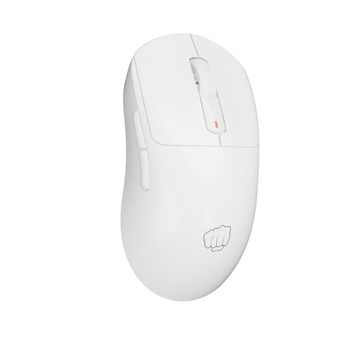 Fury | Spēļu pele | Tanto T4 | Vadu bezvadu | 2.4 GHz, Bluetooth, USB | Balta