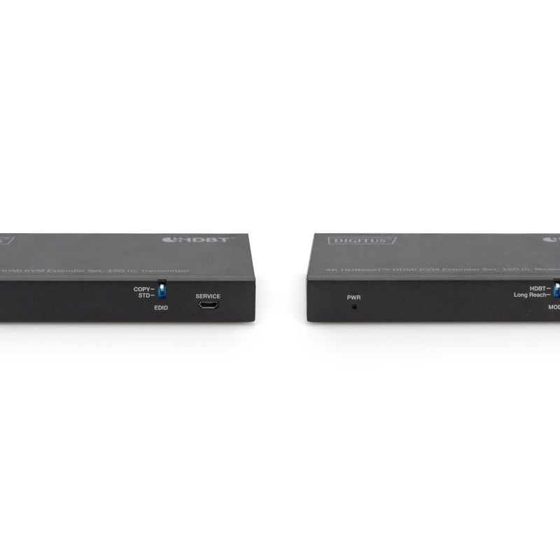 Digitus | 4K HDBaseT HDMI KVM pagarinātāja komplekts, 150 m | DS-55526