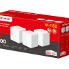 Mercusys | AX1500 Whole Home Mesh WiFi 6 System | Halo H60X (3-pack) | 802.11ax | 10/100/1000 Mbit/s | Ethernet LAN (RJ-45) ports 1 | Mesh Support Yes | MU-MiMO Yes | No mobile broadband
