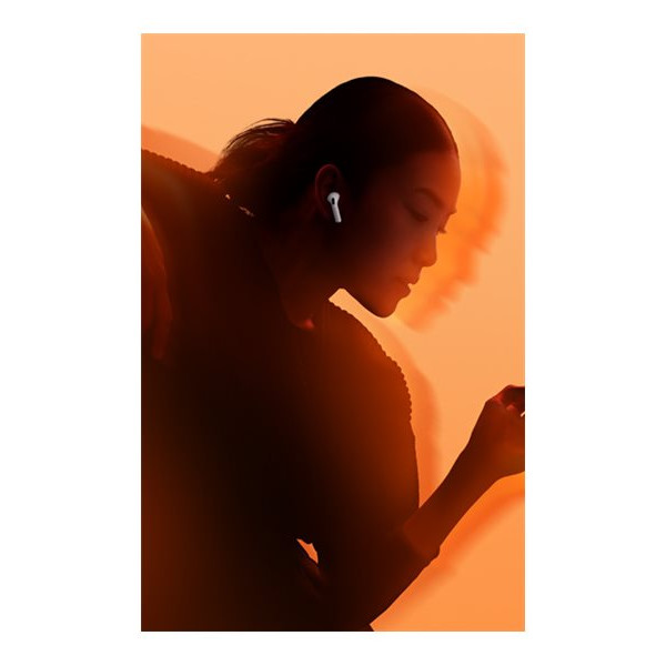 Apple | AirPods 4 | Bluetooth | Ausīs ievietojamas | Balta | Aktīvā trokšņu slāpēšana | Bezvadu