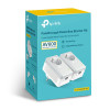 TP-LINK | Passthrough Powerline 600 sākuma komplekts | TL-PA4010P KIT | 10/100 Mbit/s | Ethernet LAN (RJ-45) porti 1 | Pārsūtīšanas ātrums (maks.) 600 Mbit/s | Papildu ligzda