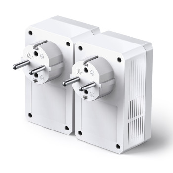 TP-LINK | Passthrough Powerline 600 sākuma komplekts | TL-PA4010P KIT | 10/100 Mbit/s | Ethernet LAN (RJ-45) porti 1 | Pārsūtīšanas ātrums (maks.) 600 Mbit/s | Papildu ligzda