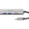 D-Link | 5‑1 USB-C™ centrs ar HDMI un SD/microSD karšu lasītāju | DUB-M530 | USB Type-C