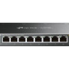 TP-LINK | Switch | TL-SG108E | Tīmekļa pārvaldāms | Sienai stiprināms | Gigabit Ethernet (vara) porti 8 | Barošanas veids Ārējais | 36 mēn.