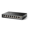 TP-LINK | Switch | TL-SG108E | Tīmekļa pārvaldāms | Sienai stiprināms | Gigabit Ethernet (vara) porti 8 | Barošanas veids Ārējais | 36 mēn.