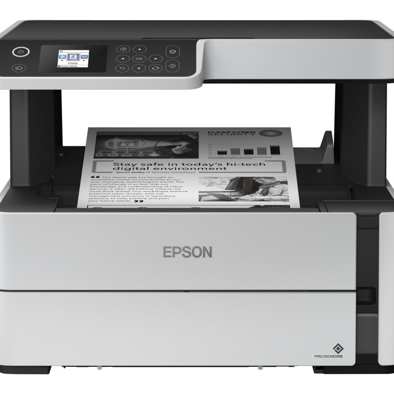 Epson | 3‑in‑1 printeris | EcoTank M2170 | Tintes | Mono | Visos vienā | A4 | Wi‑Fi | Balts