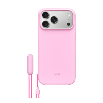 Beats iPhone 17 Pro Max vāks ar statīvu, MagSafe un kameras vadību - Pebble Pink | Beats