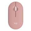 Logitech Mouse | Pebble 2 M350S | Wireless | Bluetooth | Tonal Rose