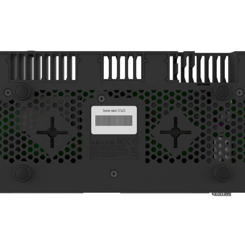 MikroTik vadu Ethernet maršrutētājs RB4011iGS+RM, četrkodolu 1,4 GHz CPU, 1 GB RAM, 512 MB, 1x SFP+, 1x seriālās konsoles ports, PCB temperatūras un sprieguma monitors, IP20, korpuss ar rāmja ausīm un galda stiprinājums, RouterOS L5 | MikroTik | Enthernet Router | RB4011iGS+RM | Nav Wi‑Fi | 10/100/1000 Mbit/s | Ethernet LAN (RJ-45) porti 10 | Mesh atbalsts Nav | MU‑MIMO Nav | Nav mobilā platjosla | Antenas tips Nav antenas | 12 mēneši