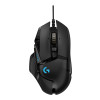 Logitech spēļu pele | G502 | vada | melna