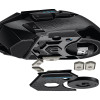 Logitech spēļu pele | G502 | vada | melna