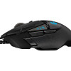 Logitech spēļu pele | G502 | vada | melna