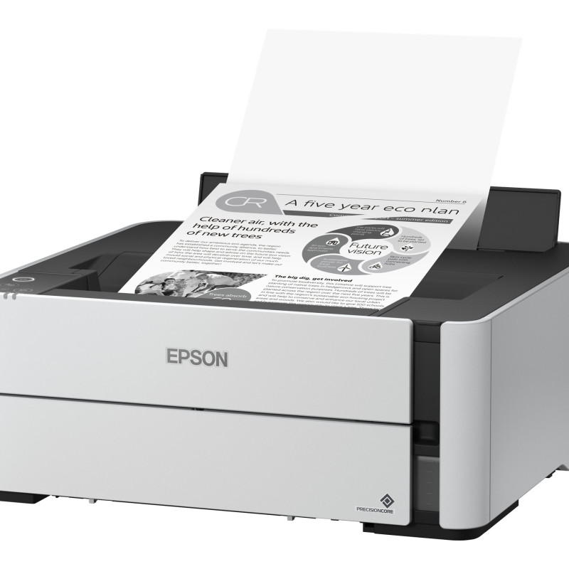 Epson | EcoTank M1180 | Tintes printeris | Mono | A4 | Wi‑Fi | Pelēks
