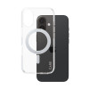 CARE Feature Case | Back cover | Apple | iPhone 16 | Recycled plastic | Silver | Kickstand & MagSafe