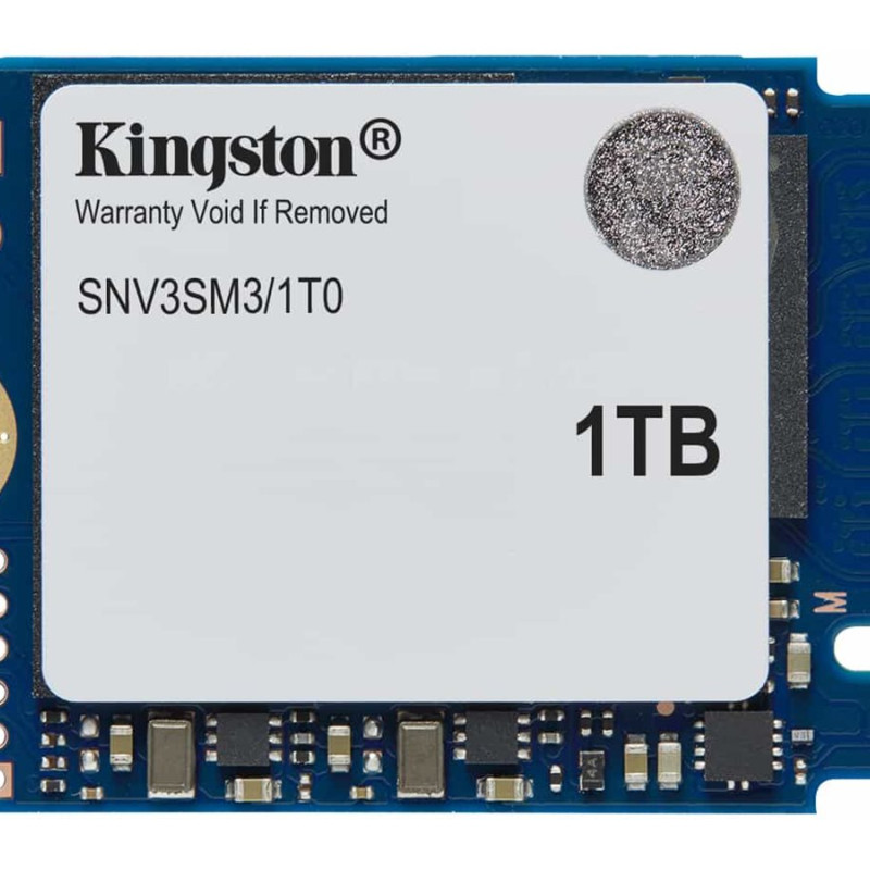 Kingston SSD | NV3 | 1000 GB | SSD formfaktors M.2 2230 | Cietvielu disks interfeiss PCIe 4.0 x4 NVMe | Lasīšanas ātrums 6000 MB/s | Rakstīšanas ātrums 4000 MB/s