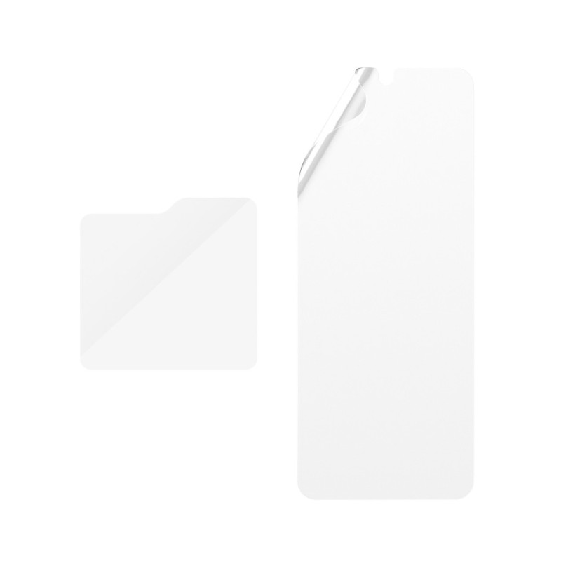 PanzerGlass | Ekrāna aizsargs | Samsung | Z flip5 CF AB | Termoplastiskais poliuretāns (TPU); Temprēts stikls; Polietilēna tereftalāts (PET) | Caurspīdīgs