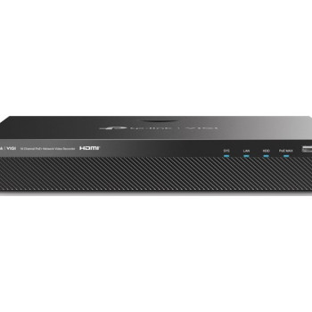 TP-LINK | PoE+ tīkla video ierakstītājs | VIGI NVR2016H-16MP | 2 | 16 kanāli