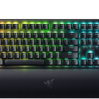 Razer | BlackWidow V4 | Mehāniskā spēļu tastatūra | Ar vadu | RGB LED izgaismojums | US | Yellow slēdži | Melna