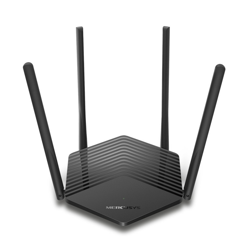 Mercusys | AX1500 WiFi 6 maršrutētājs | MR60X | 802.11ax | 1201+300 Mbit/s | 10/100/1000 Mbit/s | Ethernet LAN (RJ-45) pieslēgvietas 2 | Bez Mesh atbalsta | MU-MIMO Jā | Bez mobila platjoslas | Antenas tips: ārējā