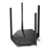 Mercusys | AX1500 WiFi 6 maršrutētājs | MR60X | 802.11ax | 1201+300 Mbit/s | 10/100/1000 Mbit/s | Ethernet LAN (RJ-45) pieslēgvietas 2 | Bez Mesh atbalsta | MU-MIMO Jā | Bez mobila platjoslas | Antenas tips: ārējā