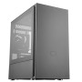Cooler Master | Silencio S400 ar tērauda sānu paneli | Melns | Mini ITX, Micro ATX