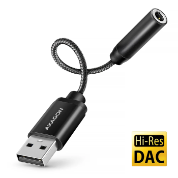 AXAGON ADA-HA USB-A Hi-Res DAC audio adapters