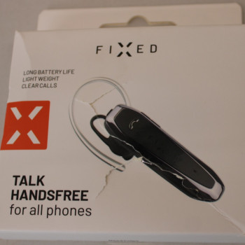SALE OUT. | Fixed Talk 2 | Brīvroku ierīce | 13.2 g | Melna | IESPĒJAMI BOJĀTA IEPAKOJUMA