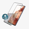 PanzerGlass | Samsung | Galaxy S21+ sērija | Antibakteriāls stikls | Melns | Saderīgs ar maciņu, Saderīgs ar pirkstu nospiedumu sensoru ekrānā | Ekrāna aizsargstikls pret pirkstu nospiedumiem