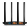 TP-LINK | Maršrutētājs | Archer C6 | 802.11ac | 300+867 Mbit/s | 10/100/1000 Mbit/s | Ethernet LAN (RJ-45) porti 4 | Mesh atbalsts Nē | MU-MIMO Jā | Nav mobilo datu | Antenu tips 4x ārējas | Nav