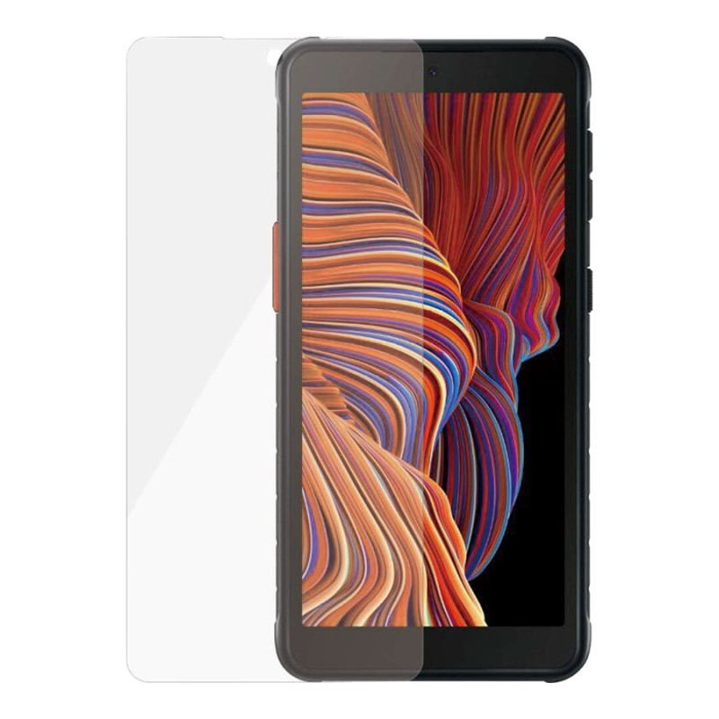 PanzerGlass | Samsung | Galaxy Xcover 5 | Temperēts stikls | Melns | Ekrāna aizsargs pret pirkstu nospiedumiem