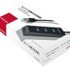 AXAGON četrportu USB 3.0 hubs ar ātru uzlādi un barošanas atbalstu | HUE-S2B
