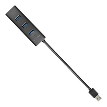 AXAGON četrportu USB 3.0 hubs ar ātru uzlādi un barošanas atbalstu | HUE-S2B