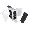 Fractal Design | Meshify C White - TG | FD-CA-MESH-C-WT-TGC | Sānu logs | Balts | ATX | ATX