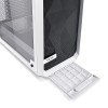 Fractal Design | Meshify C White - TG | FD-CA-MESH-C-WT-TGC | Sānu logs | Balts | ATX | ATX